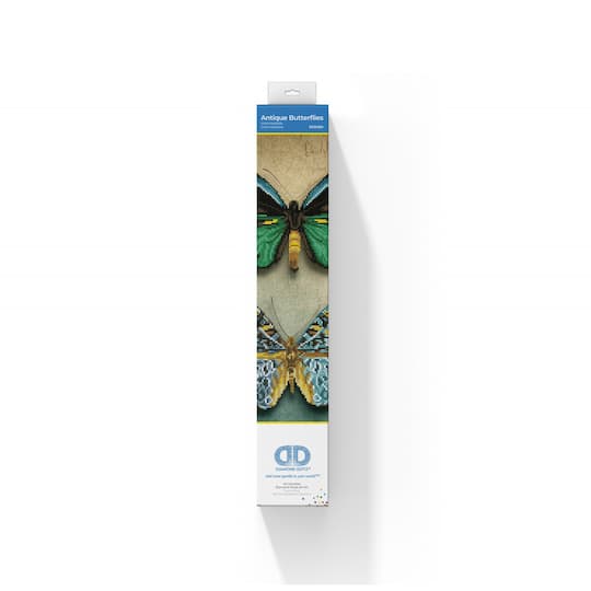 Diamond Dotz® Intermediate Level Antique Butterflies Diamond Painting Kit